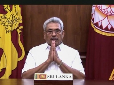 سری لنکا: صدر گوٹابایا کا قوم سے خطاب، راج پکشے خاندان سے کابینہ میں کوئی نہیں ہوگا