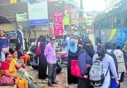 Lack of bus shelters irks daily commuters in Udupi