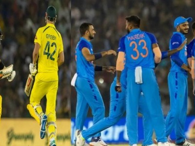ٹی-20 سیریز: آسٹریلیا نے  ہندوستان  کو4  وکٹوں سے شکست دی