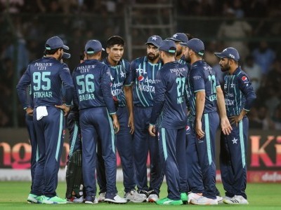 Rizwan's fifty, Rauf's fiery death overs spell help Pakistan clinch 3-run win over England in fourth T20I