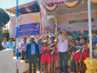District-level Primary School Athletics Meet inaugurated by Bhatkal MLA Sunil Naik