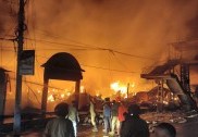 Massive fire at Assam market; Over 300 shops gutted