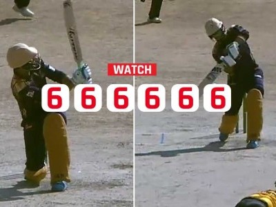 Pakistan batter Iftikhar Ahmed smashes six sixes in one over in PSL exhibition match