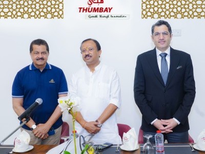 Ajman: Union minister of state V Muraleedharan visits Thumbay Medicity
