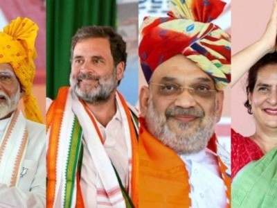 لوک سبھا انتخاب 2024: دوسرے مرحلہ کے لیے انتخابی تشہیر ختم، راہل گاندھی سمیت کئی لیڈران کی قسمت کا فیصلہ 26 اپریل کو