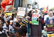  نریندر مودی کی نفرت انگیز تقریر کے خلاف الیکشن کمیشن سے کارروائی کے مطالبے کو لیکر ایس ڈی پی آئی کا چنئی میں احتجاج