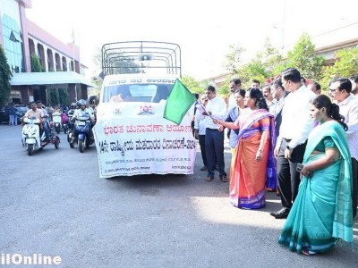 Karwar witnesses voters awareness rally on the eve of National Voter's Day