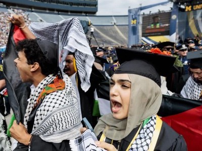 امریکہ میں تعلیمی اداروں میں غزہ جنگ کے خلاف ہونے والے احتجاجی مظاہروں میں اضافہ